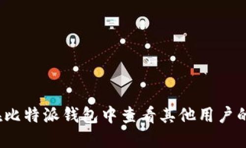 如何在比特派钱包中查看其他用户的余额？