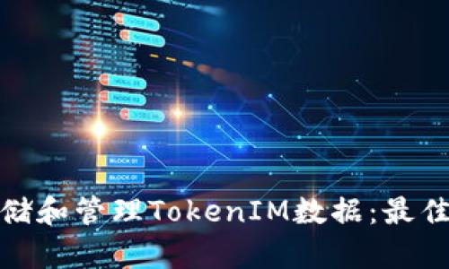 如何高效存储和管理TokenIM数据：最佳实践与策略