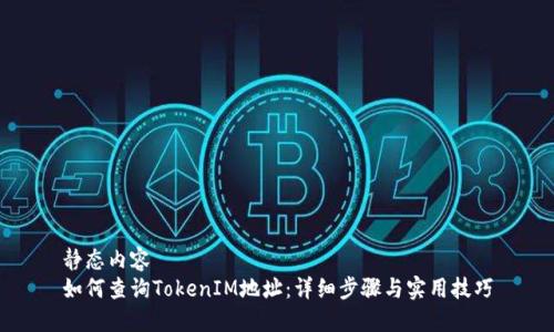 静态内容
如何查询TokenIM地址：详细步骤与实用技巧